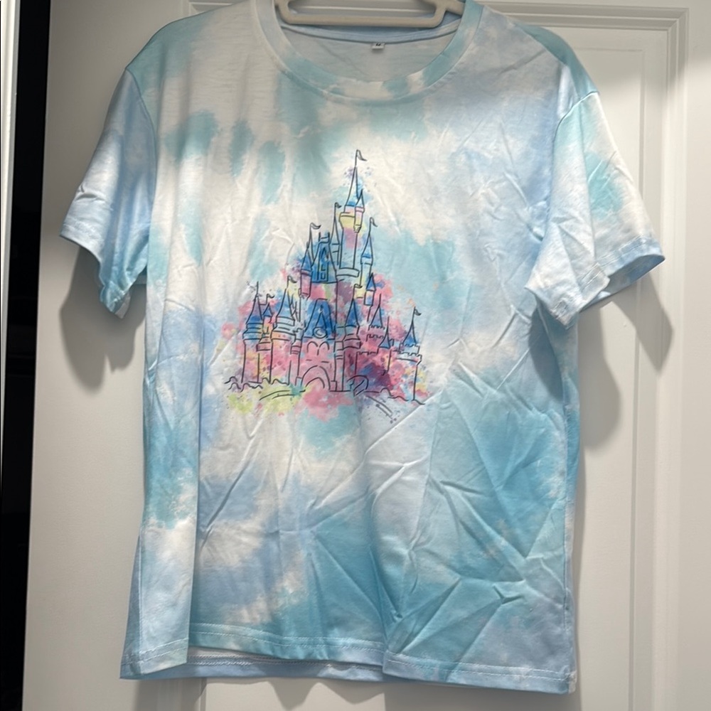 Blue Castle Graphic Kids T-Shirt